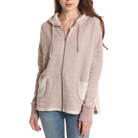 Jack by BB Dakota Tops - Jack Antebellum Herringbone French Terry Hoodie M